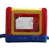 BOU-50 Red/Blue/Yellow Bounce House Jumper with Basketball Hoop Commercial Inflatable For Sale