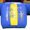bou-50-07 Red/Blue/Yellow Bounce House Jumper with Basketball Hoop Commercial Inflatable For Sale