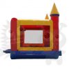 BOU-60 Red/Yellow/Blue Bounce House Castle Jumper with Basketball Hoop Commercial Inflatable For Sale
