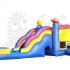 COM-514-2 3D Sports Combo Bounce House Jumper Wet/Dry with Slide Pool and Basketball Hoop Commercial Inflatable For Sale
