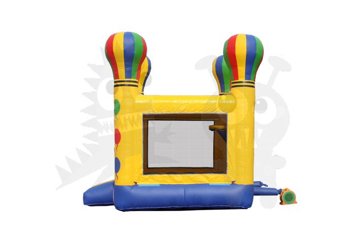 Hot Air Balloon Combo Bounce House Jumper Wet/Dry with Slide Pool and Basketball Hoop Commercial Inflatable For Sale