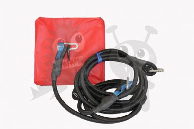 Bungee Run Plate & Shock Cord For Inflatables