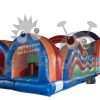 obs-60-15 Commercial Inflatable Obstacle Course Wet/Dry Slide Commercial Inflatable For Sale