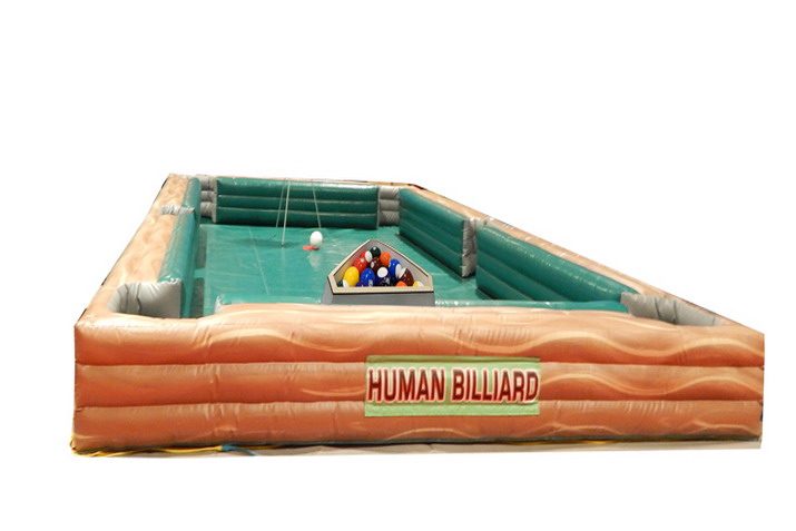 Inflatable Human Billiard Sports Game Commercial Inflatable For Sale