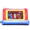 COM-1613 8-in-1 Neutral Colored Combo with Slide, Climbing Wall & Hoop Commercial Inflatable For Sale