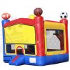 BOU-114  13×13 3D Sports Bounce House Jumper with Basketball Hoop Commercial Inflatable For Sale