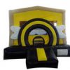 Black and Yellow Bumble Bee Motif Bouncer with Arch and Wings