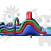 OBS-42 Commercial Inflatable Obstacle Course Wet/Dry Slide Commercial Inflatable For Sale