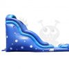 WAT-DOL38120-04 18′ Dolphin Wave Wet/Dry Water Slide Single Lane Commercial Inflatable For Sale