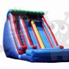wat-dz31419-05 19′ Double Wave Double Lane Wet/Dry Slide Commercial Inflatable For Sale