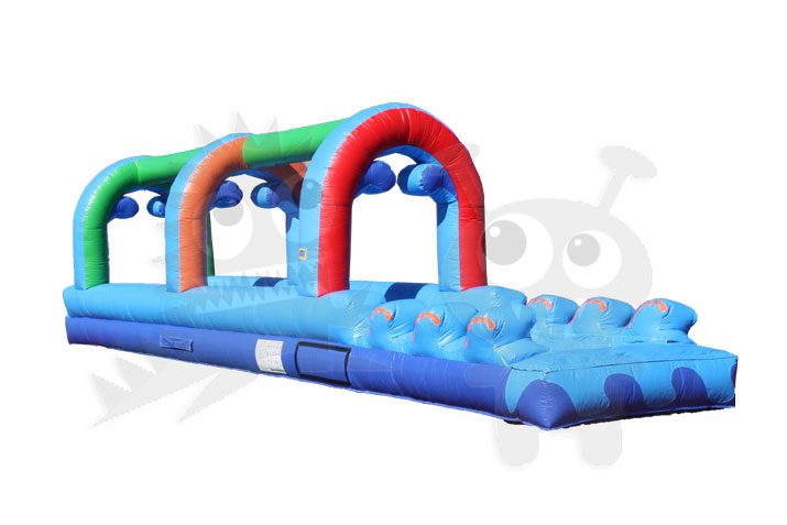 36' Slip Slide & Dip with Pool Single Lane Commercial Inflatable For Sale
