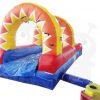 WAT-SSSUN18 18′ Water Slide Attachment Sunshine Slip ‘n Slide Commercial Inflatable For Sale